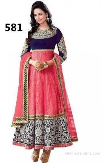 Shaurya Enterprise Embroidered Anarkali